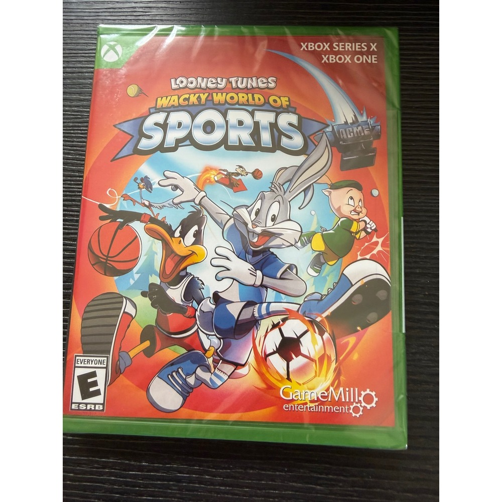 Looney Tunes Wacky World of Sports Xbox Series X Xbox One New Sealed GameMill